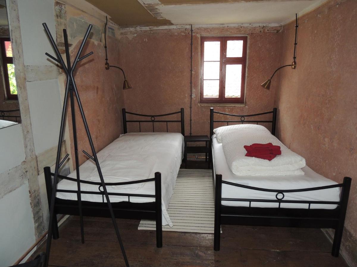 Pilger- Und Radlerherberge Herberge Im Hofhaus Colmberg Eksteriør billede