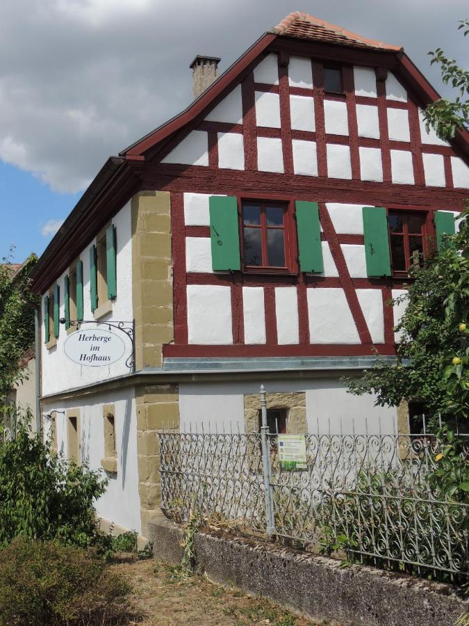 Pilger- Und Radlerherberge Herberge Im Hofhaus Colmberg Eksteriør billede